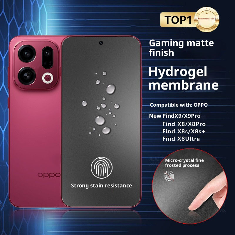 Oppo Find X8 - 3PCS 3D Curved Front Matte Hydrogel
