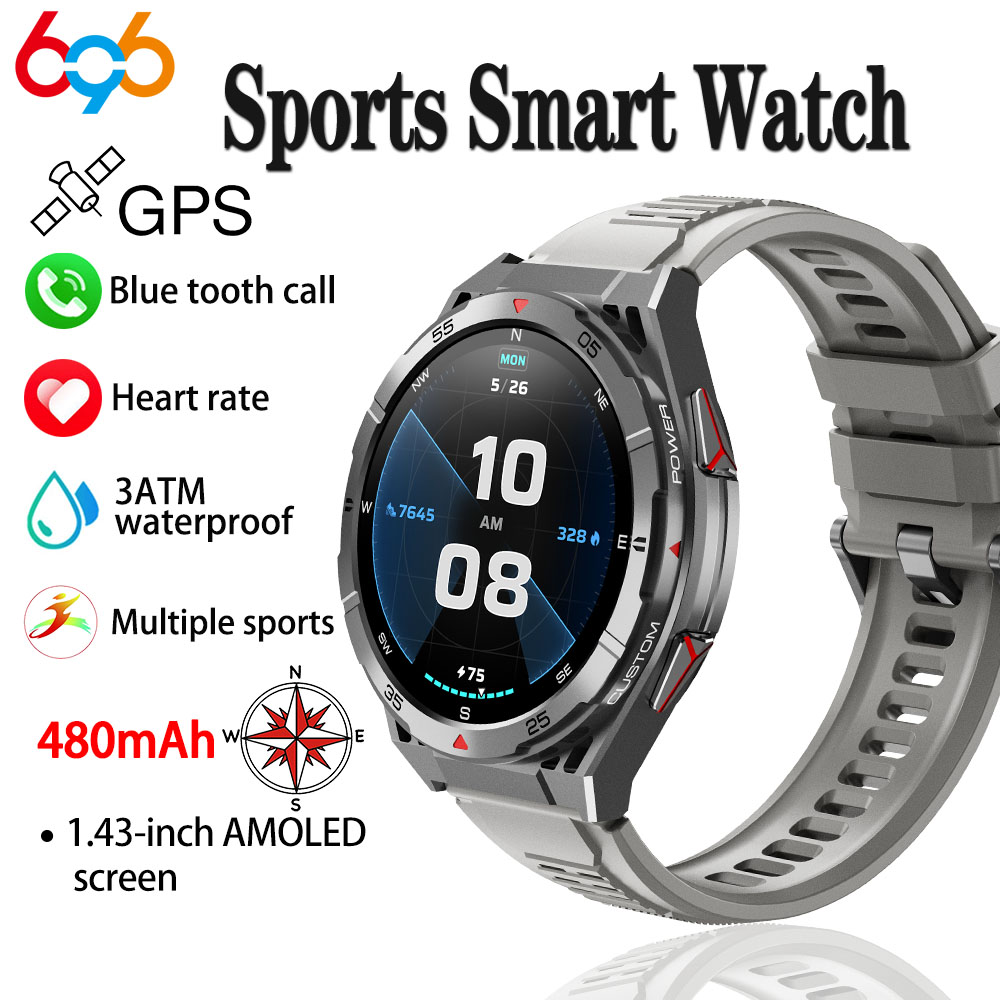 New Smart Watch GPS Sports Com - Smartwatch Faces ulasan dan harga