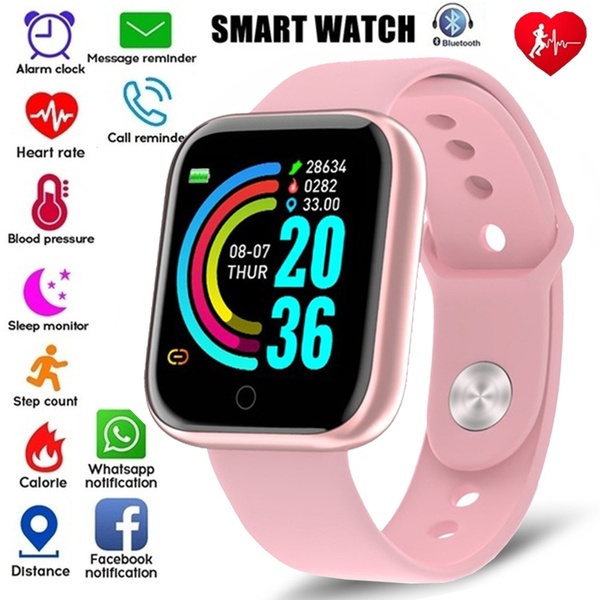D20 Smart Watch Waterproof Fit - Smartwatch Faces ulasan dan harga