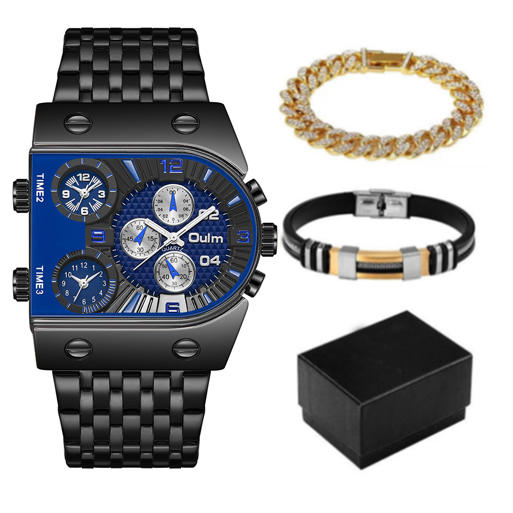 Men's luxury rectangular gold  - Smartwatch Faces ulasan dan harga