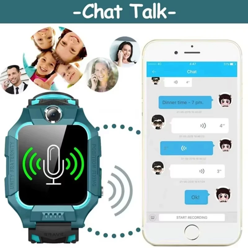 New Kids Smart Watch SOS Antil - Smartwatch Id ulasan dan harga