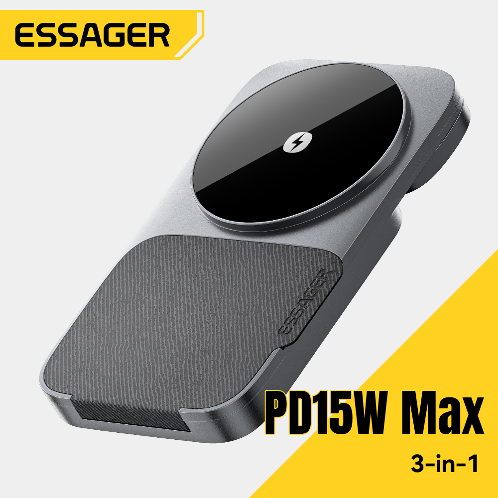 Essager 3-in-1 Portable Foldin - Smartwatch Ac ulasan dan harga