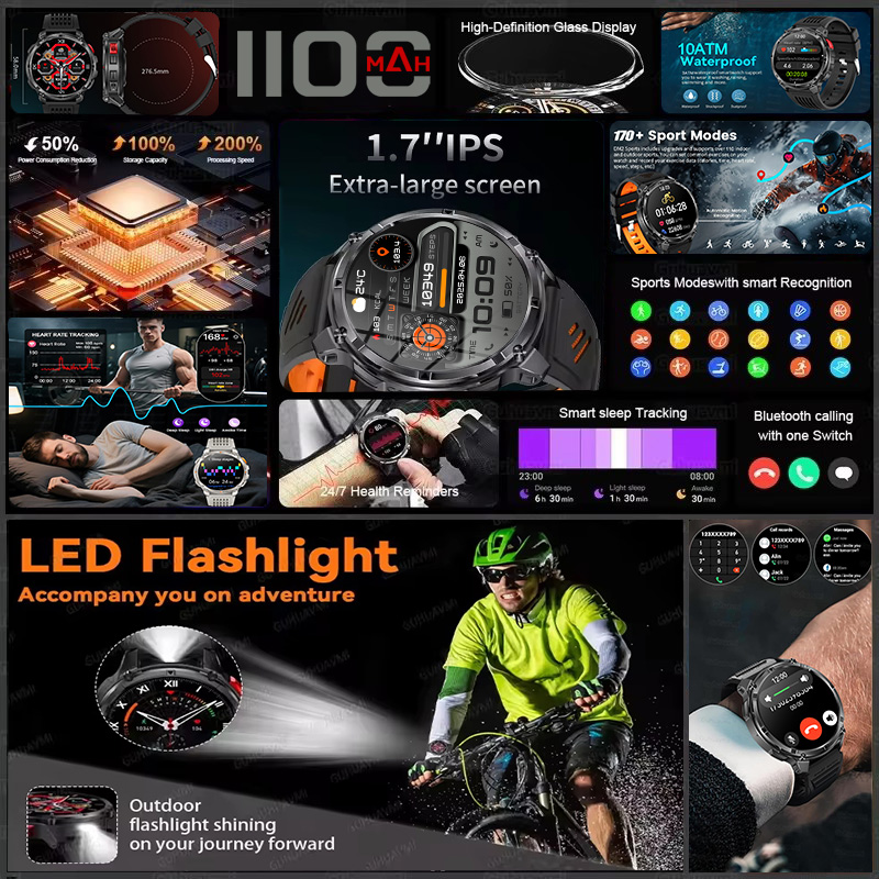 T-REX 3 Military Smartwatch Me - Smartwatch Store ulasan dan harga