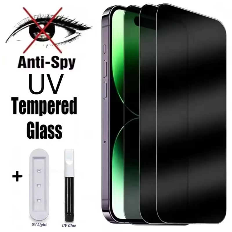 UV Glue Privacy Tempered Glass - Huawei Pura 70 ulasan dan harga