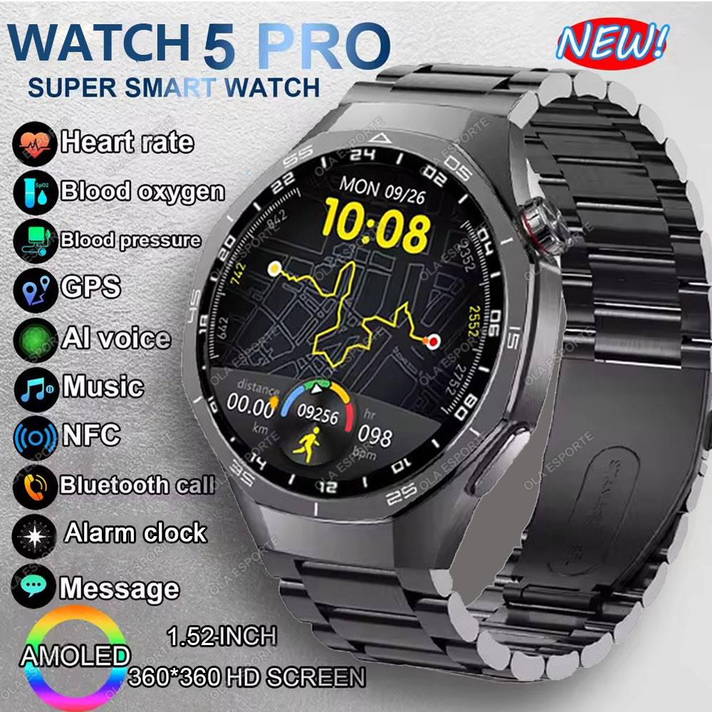 New Watch 5 Pro Smart Watch 1. - Smartwatch Store ulasan dan harga