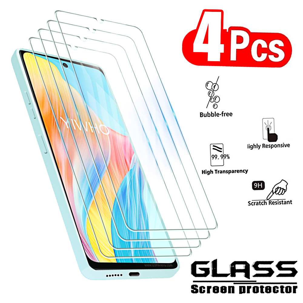 4Pcs Tempered Glass For Oppo A - Oppo A78 ulasan dan harga