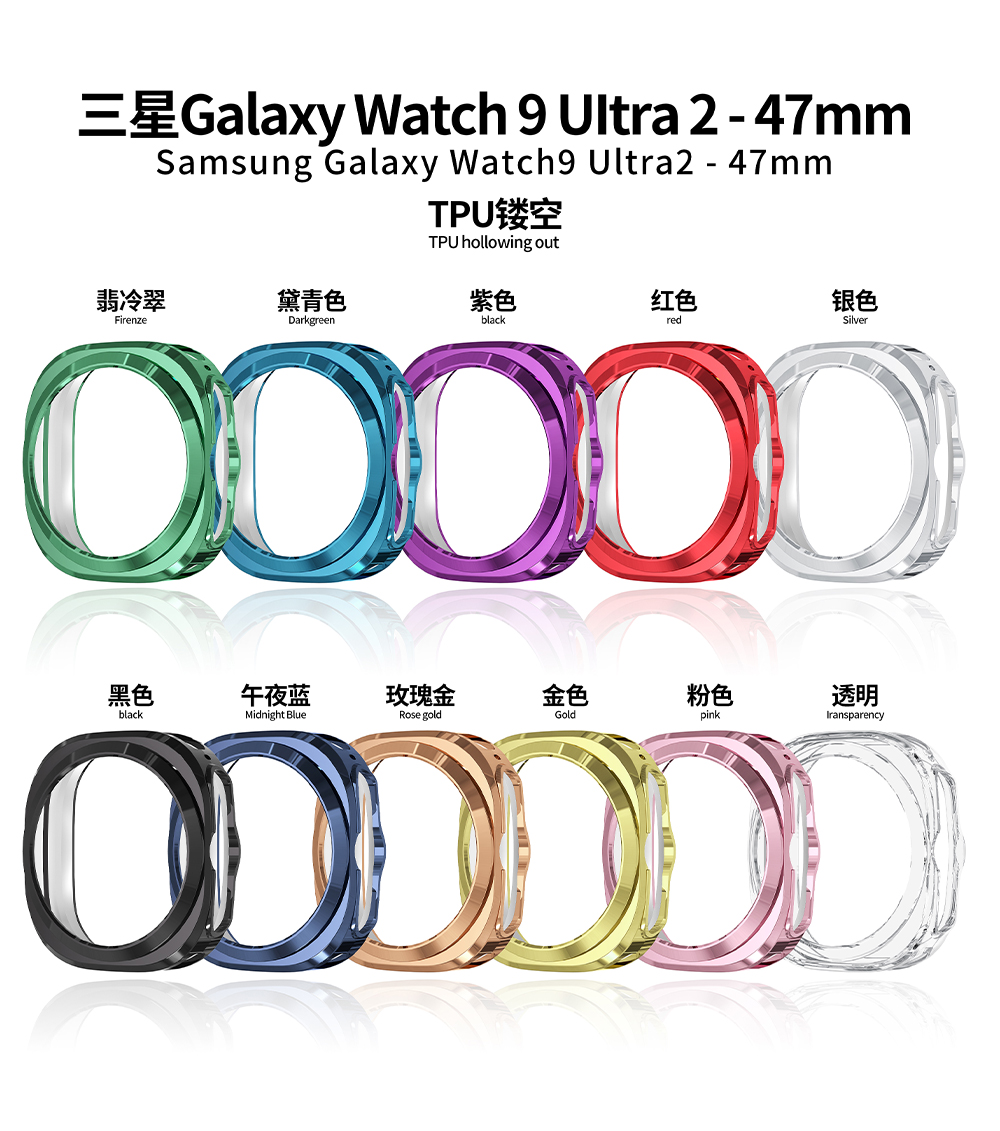 Hollow TPU Case for Samsung Ga - Samsung Smartwatch Ultra Accessories ulasan dan harga