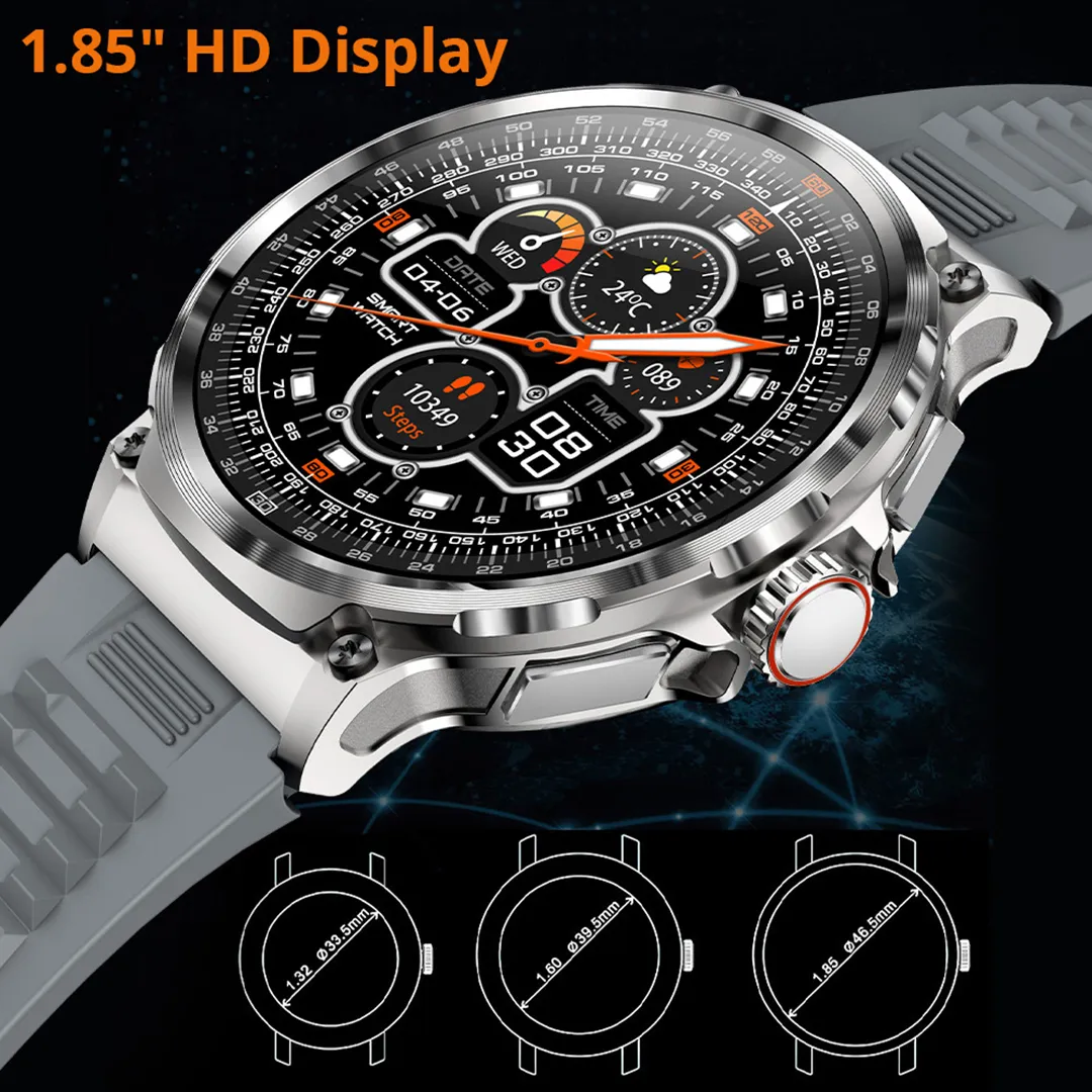 COLMI V69 1.85 Inch HD Bluetoo - Smartwatch Faces ulasan dan harga