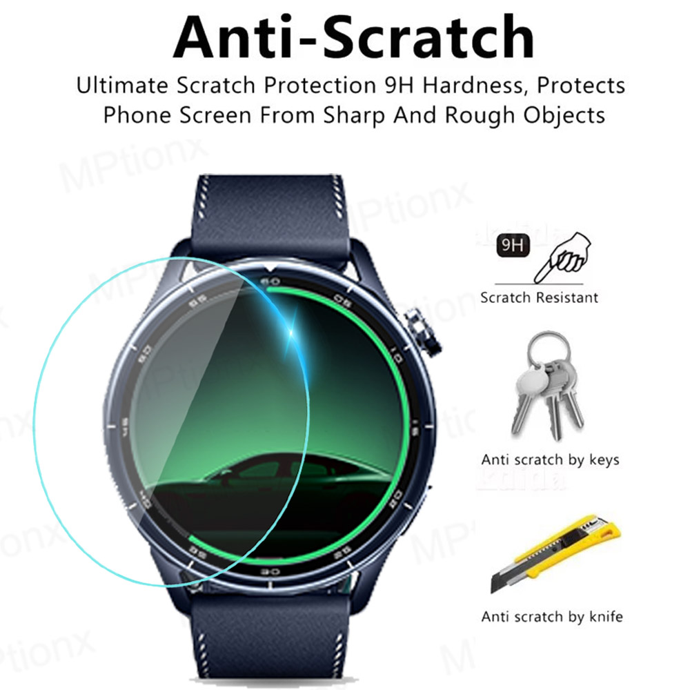 Tempered Glass for Xiaomi Watc - Watch Face Protector ulasan dan harga