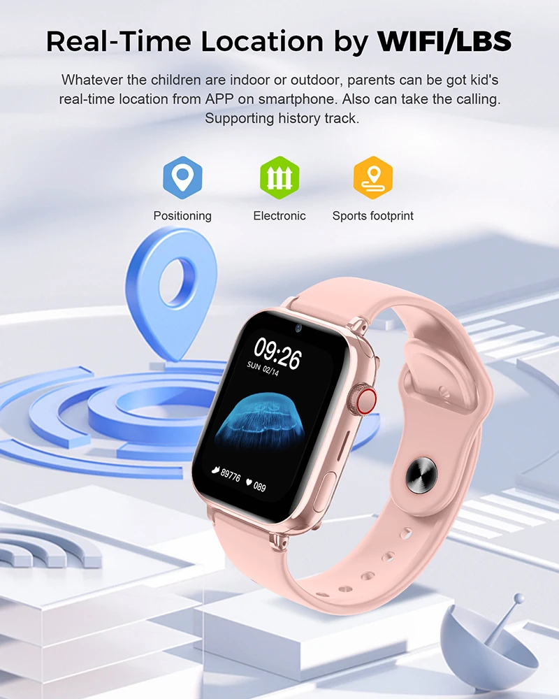 2025 Smart Watch Kids LBS Loca - Smartwatch Id ulasan dan harga