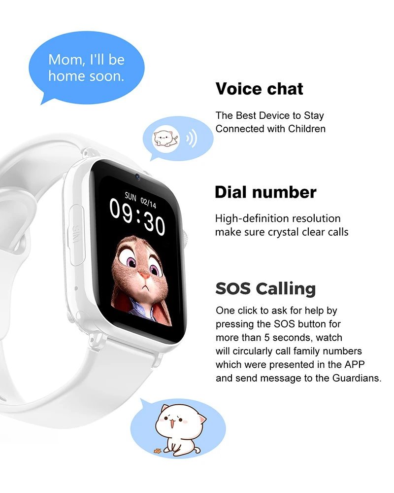 2025 Smart Watch Kids LBS Loca - Smartwatch Id ulasan dan harga