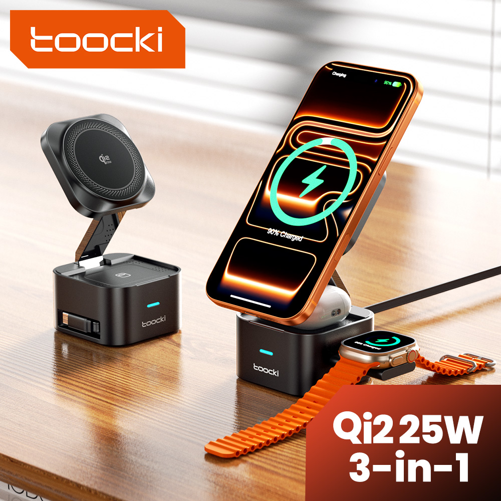 Toocki QI2.2 25W Wireless Char - Smartwatch Ac ulasan dan harga