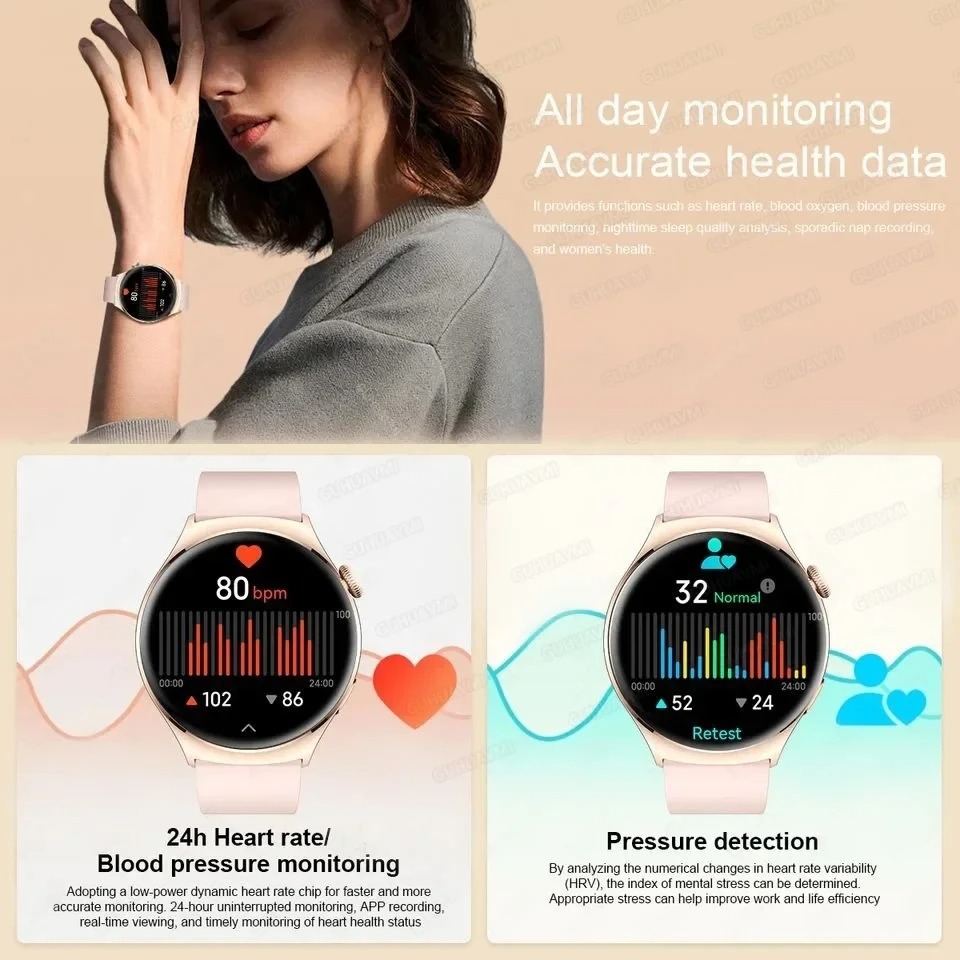 Women Smartwatch NFC AMOLED Sc - Smartwatch Custom ulasan dan harga