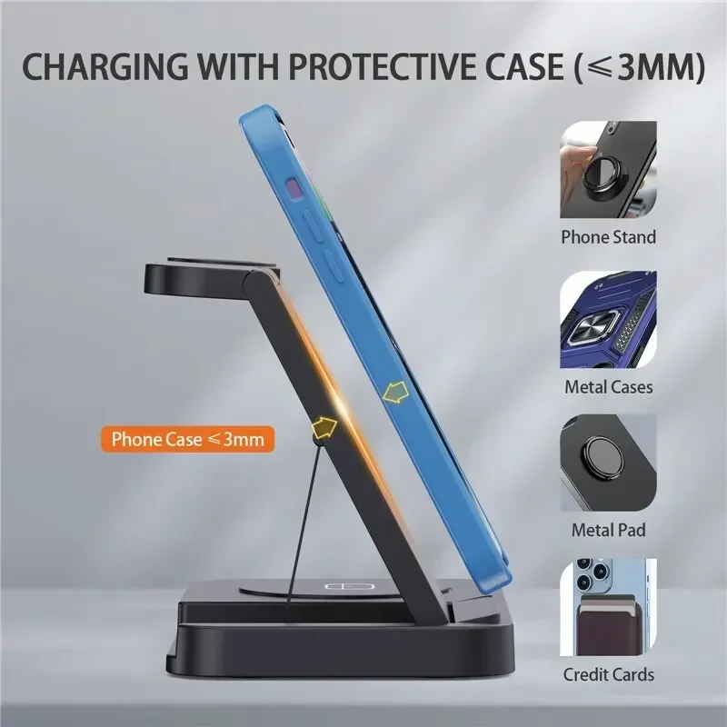 Travel 4 in 1 Wireless Charger - Smartwatch Ac ulasan dan harga