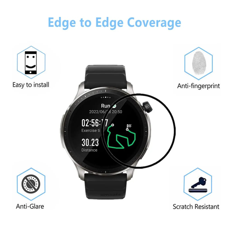 For Amazfit GTR 4 Screen Prote - Watch Face Protector ulasan dan harga