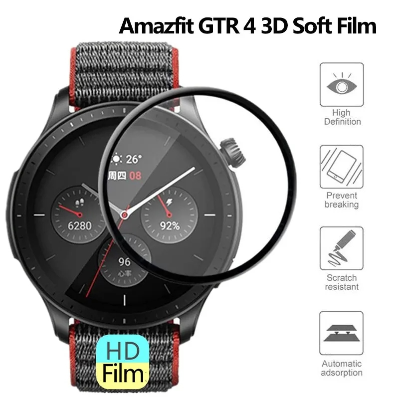 For Amazfit GTR 4 Screen Prote - Watch Face Protector ulasan dan harga
