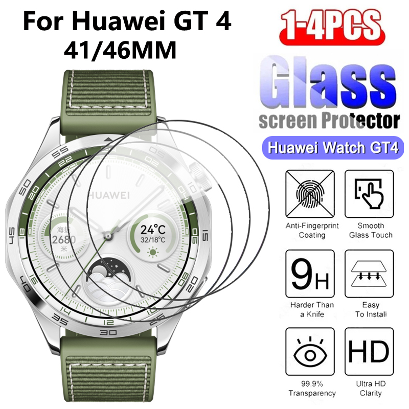 HD Tempered Glass Film For Hua - Watch Face Protector ulasan dan harga