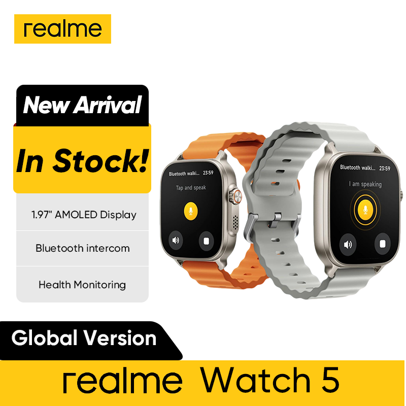 Global Version realme watch 5  - Smartwatch Faces ulasan dan harga