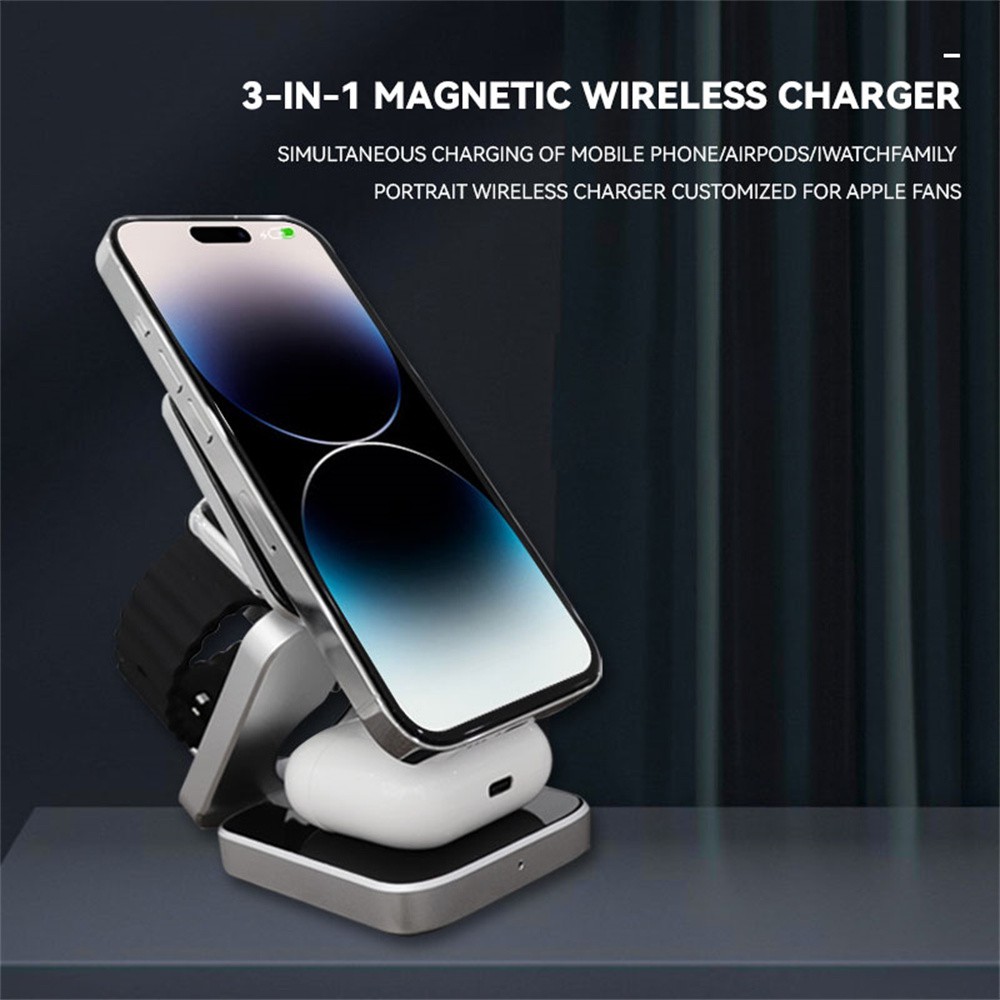 Foldable Magnetic Wireless Cha - Smartwatch Ac ulasan dan harga