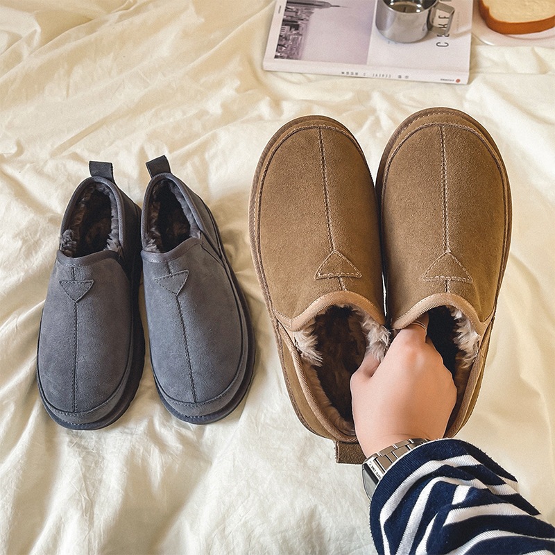 Winter Women Men Genuine Cow L - Leather Classic Strap ulasan dan harga
